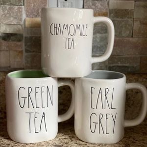 Rae Dunn tea trio
